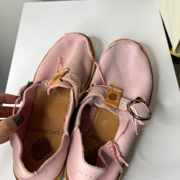 Satorisan Women's Shoe Size 37 6 6.5 Benirras Pink Microperforated Rustic Hippie - Picture 8 of 9